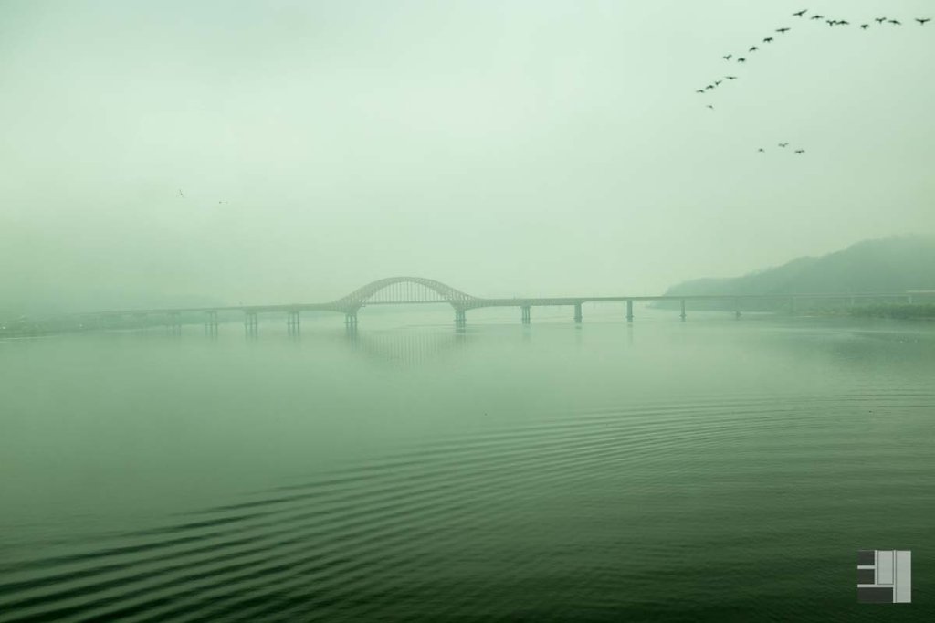 Train Ride in Korea