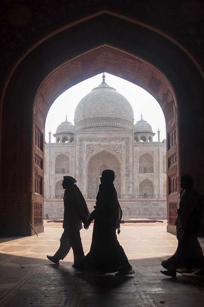 Taj Mahal Visitors